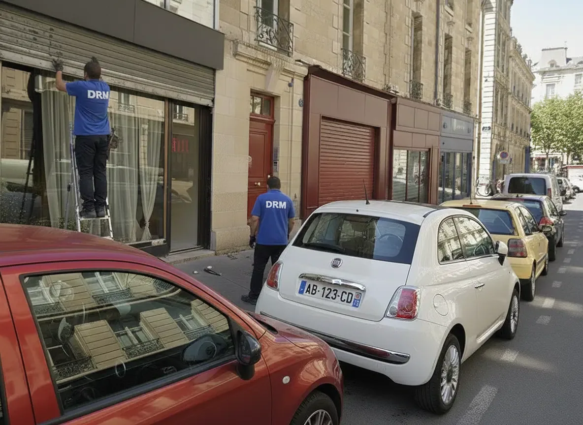 Déblocage de rideau métallique bloqué à Marseille 11